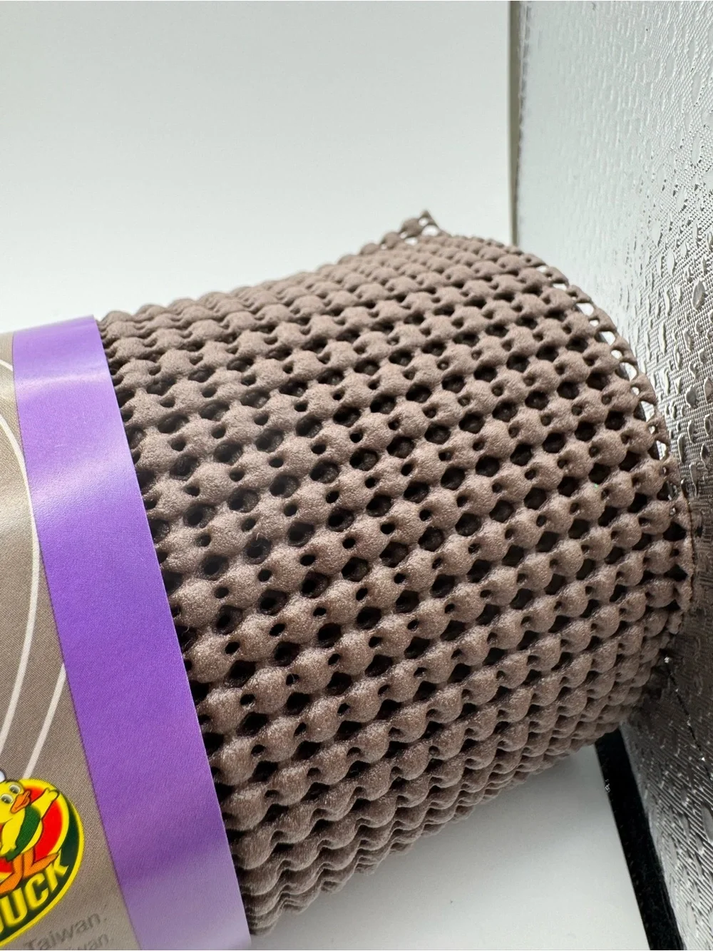 Easy Grip Shelf Liner — Brown
